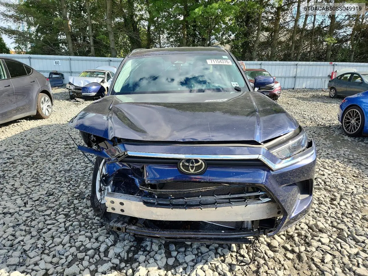2025 TOYOTA GRAND HIGHLANDER VIN 5TDACAB50SS049919 — фото 5