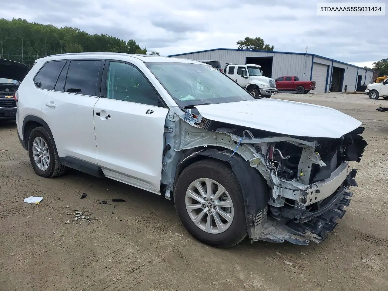 2025 TOYOTA GRAND HIGHLANDER VIN 5TDAAAA55SS031424 — фото 4