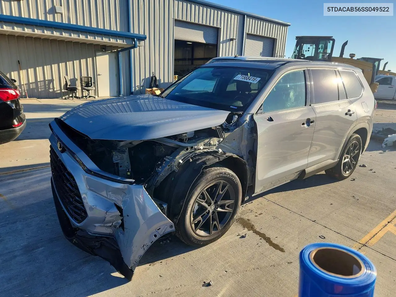 TOYOTA GRAND HIGHLANDER 2025, VIN 5TDACAB56SS049522