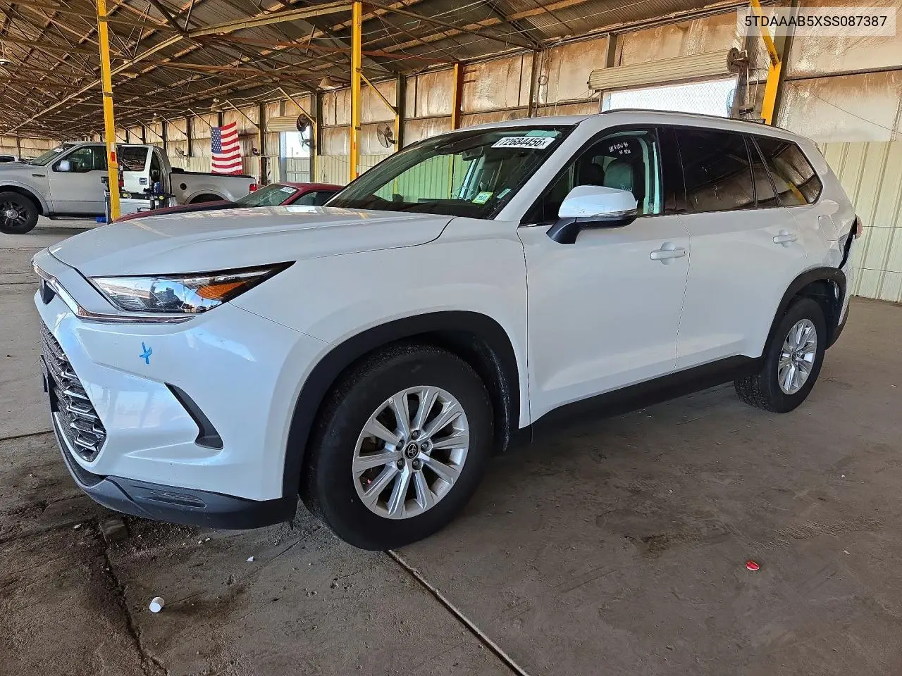 TOYOTA GRAND HIGHLANDER 2025, VIN 5TDAAAB5XSS087387