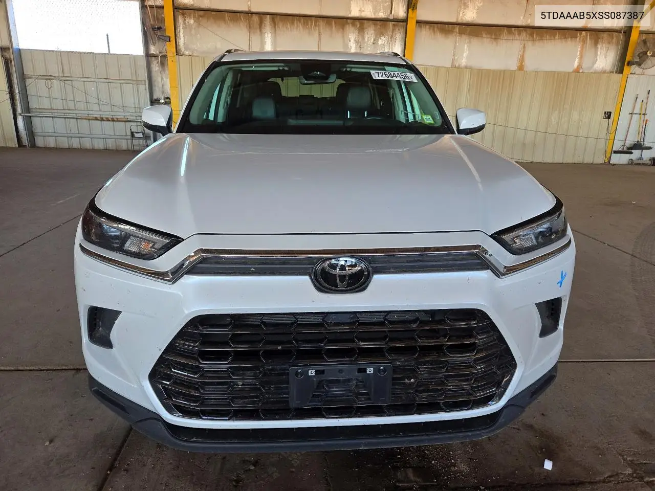 2025 TOYOTA GRAND HIGHLANDER VIN 5TDAAAB5XSS087387 — фото 5
