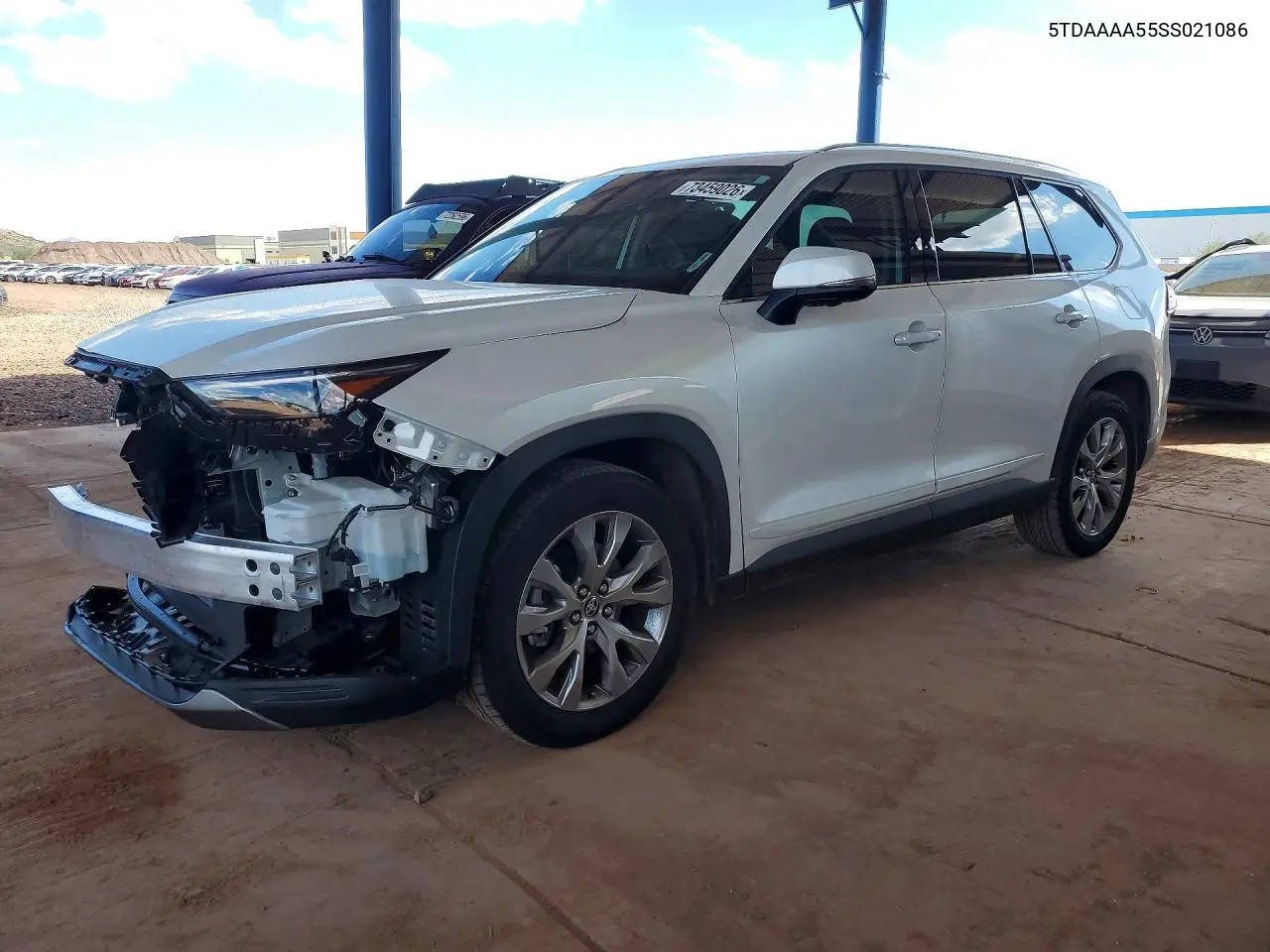 TOYOTA GRAND HIGHLANDER 2025, VIN 5TDAAAA55SS021086