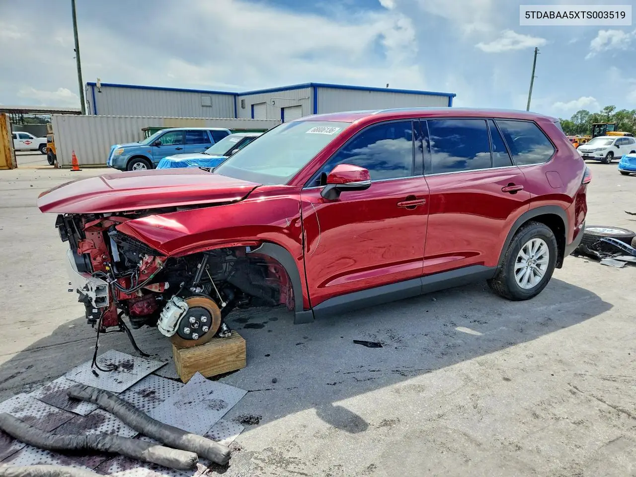TOYOTA GRAND HIGHLANDER 2026, VIN 5TDABAA5XTS003519