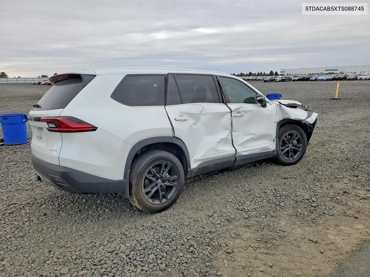 2026 TOYOTA GRAND HIGHLANDER VIN 5TDACAB5XTS088745 — фото 3