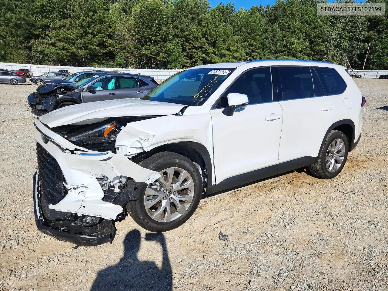 TOYOTA GRAND HIGHLANDER 2026, VIN 5TDACAB57TS107199