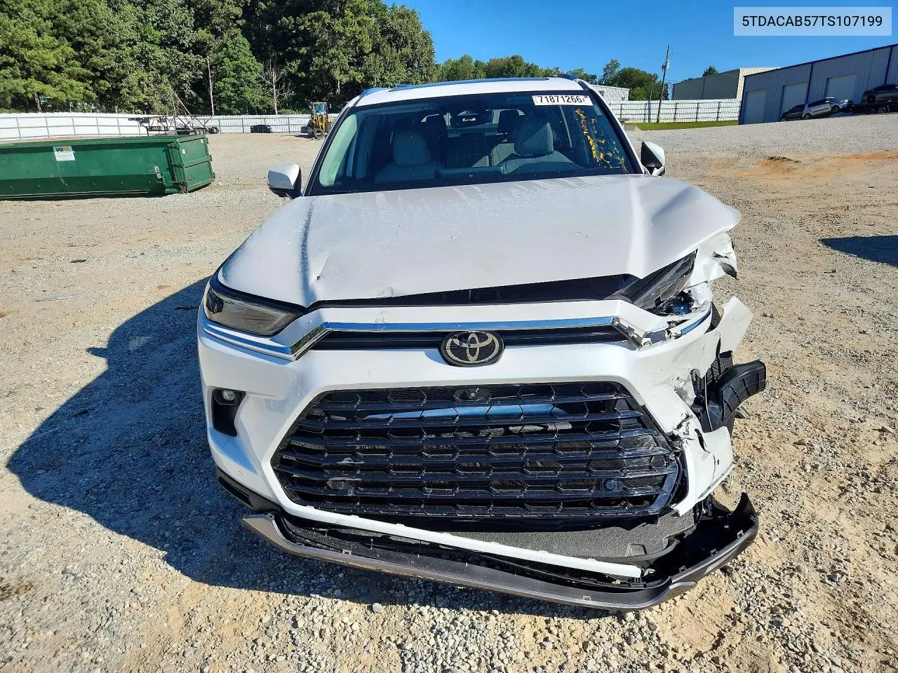2026 TOYOTA GRAND HIGHLANDER VIN 5TDACAB57TS107199 — фото 5
