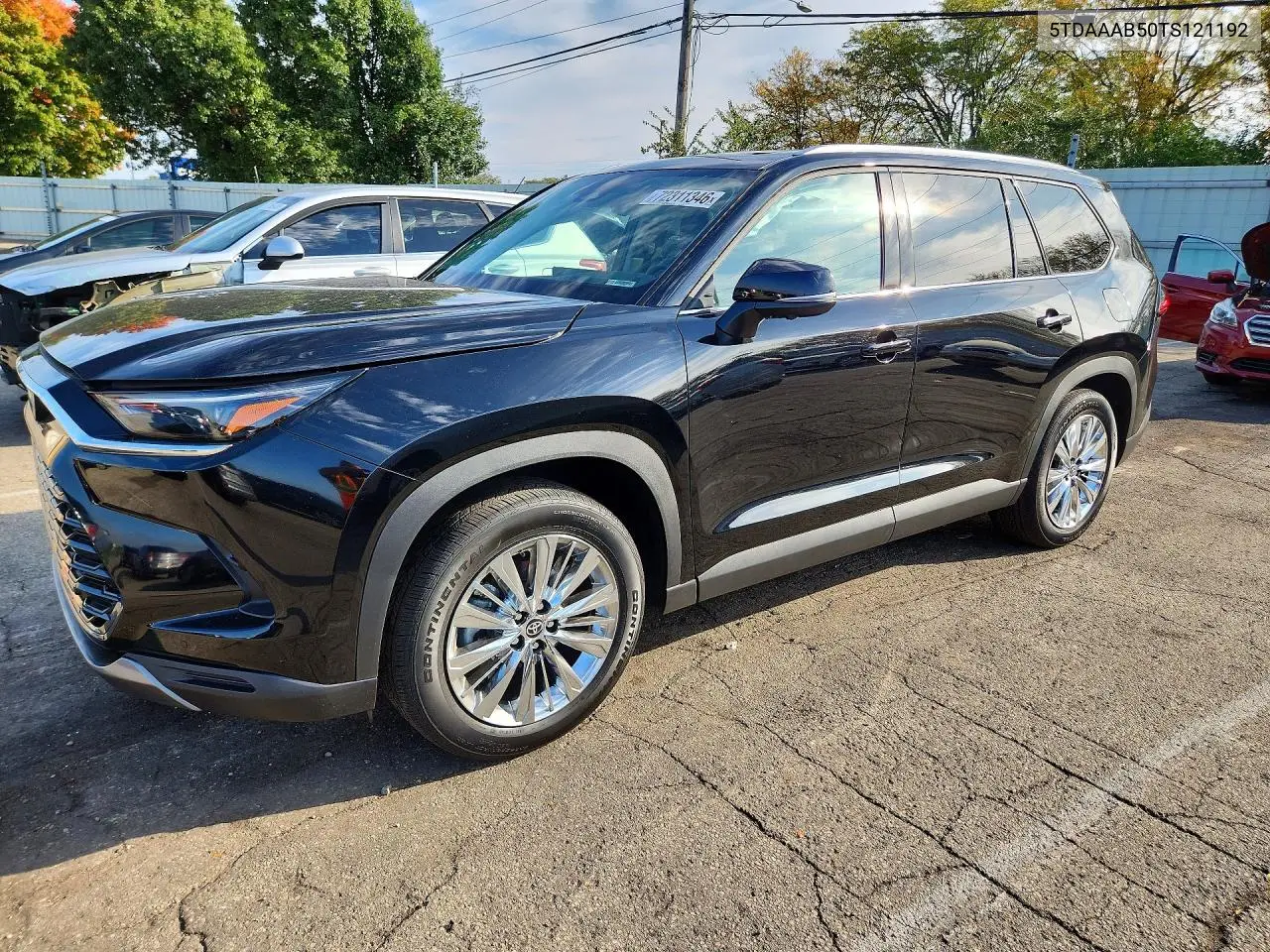 TOYOTA GRAND HIGHLANDER 2026, VIN 5TDAAAB50TS121192