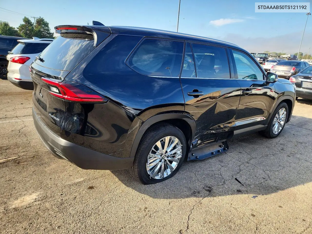 2026 TOYOTA GRAND HIGHLANDER VIN 5TDAAAB50TS121192 — фото 3