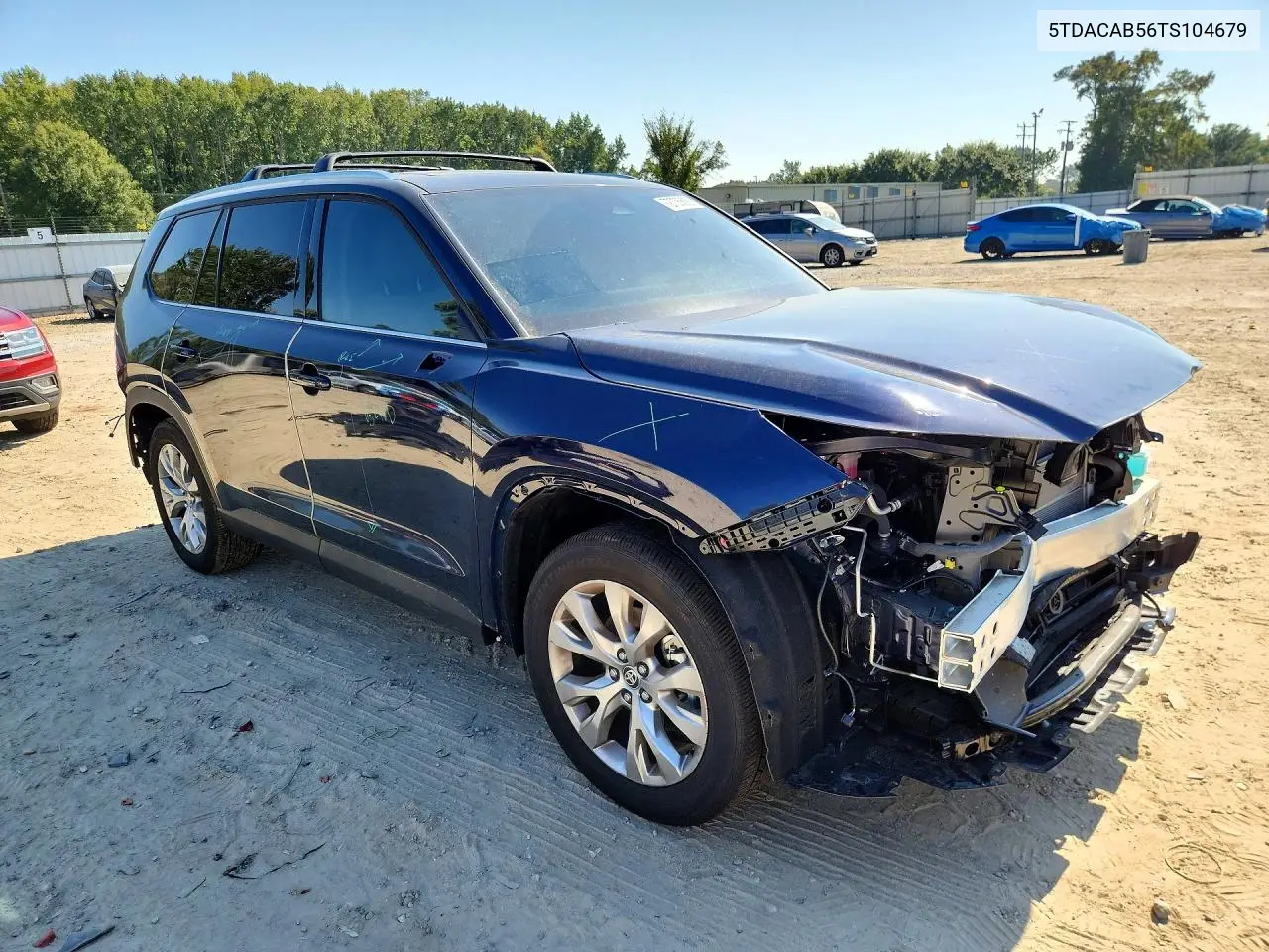 2026 TOYOTA GRAND HIGHLANDER VIN 5TDACAB56TS104679 — фото 4