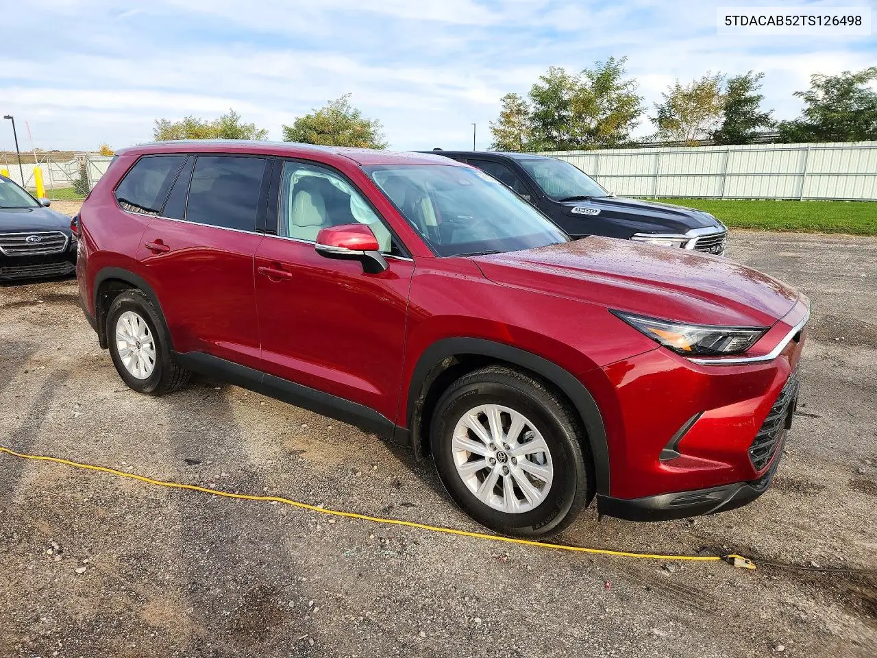 2026 TOYOTA GRAND HIGHLANDER VIN 5TDACAB52TS126498 — фото 4