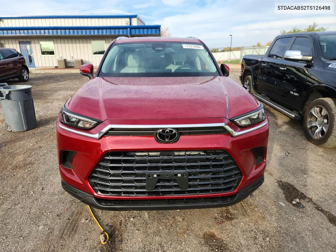 2026 TOYOTA GRAND HIGHLANDER VIN 5TDACAB52TS126498 — фото 5