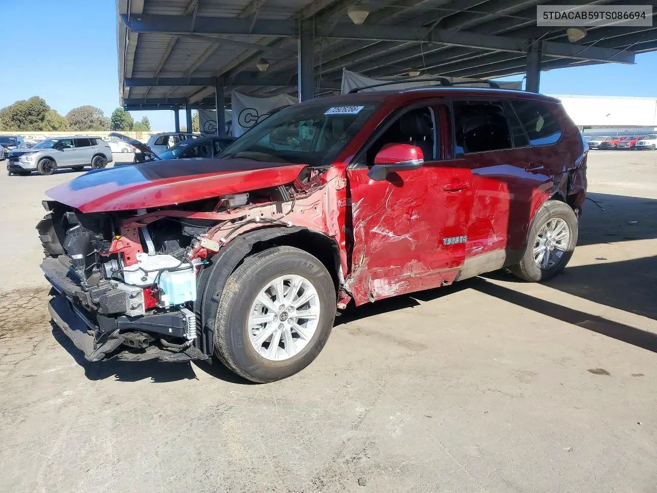 TOYOTA GRAND HIGHLANDER 2026, VIN 5TDACAB59TS086694
