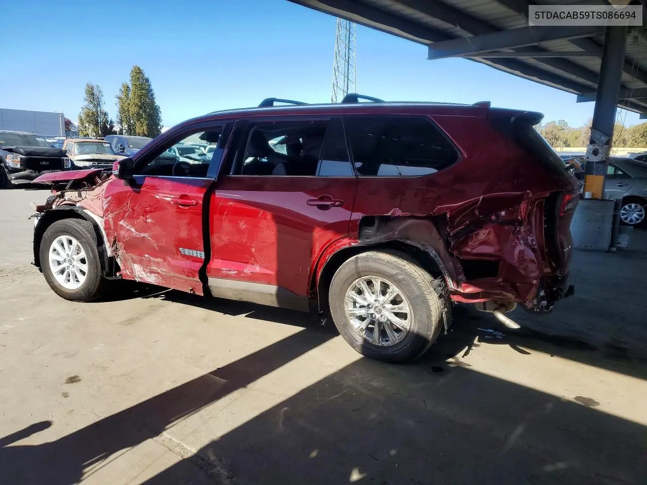 2026 TOYOTA GRAND HIGHLANDER VIN 5TDACAB59TS086694 — фото 2
