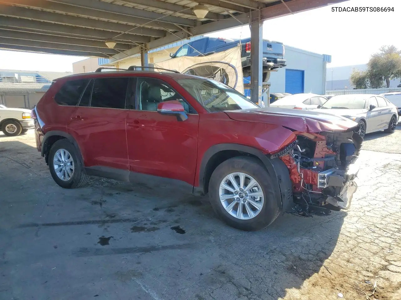 2026 TOYOTA GRAND HIGHLANDER VIN 5TDACAB59TS086694 — фото 4