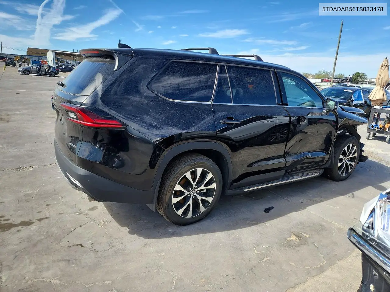 2026 TOYOTA GRAND HIGHLANDER VIN 5TDADAB56TS033478 — фото 3