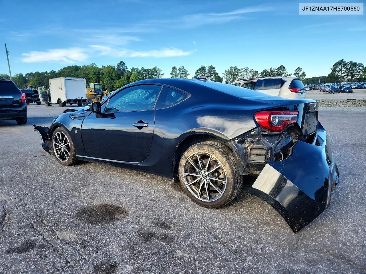 2017 TOYOTA GT86 VIN JF1ZNAA17H8700560 — фото 3