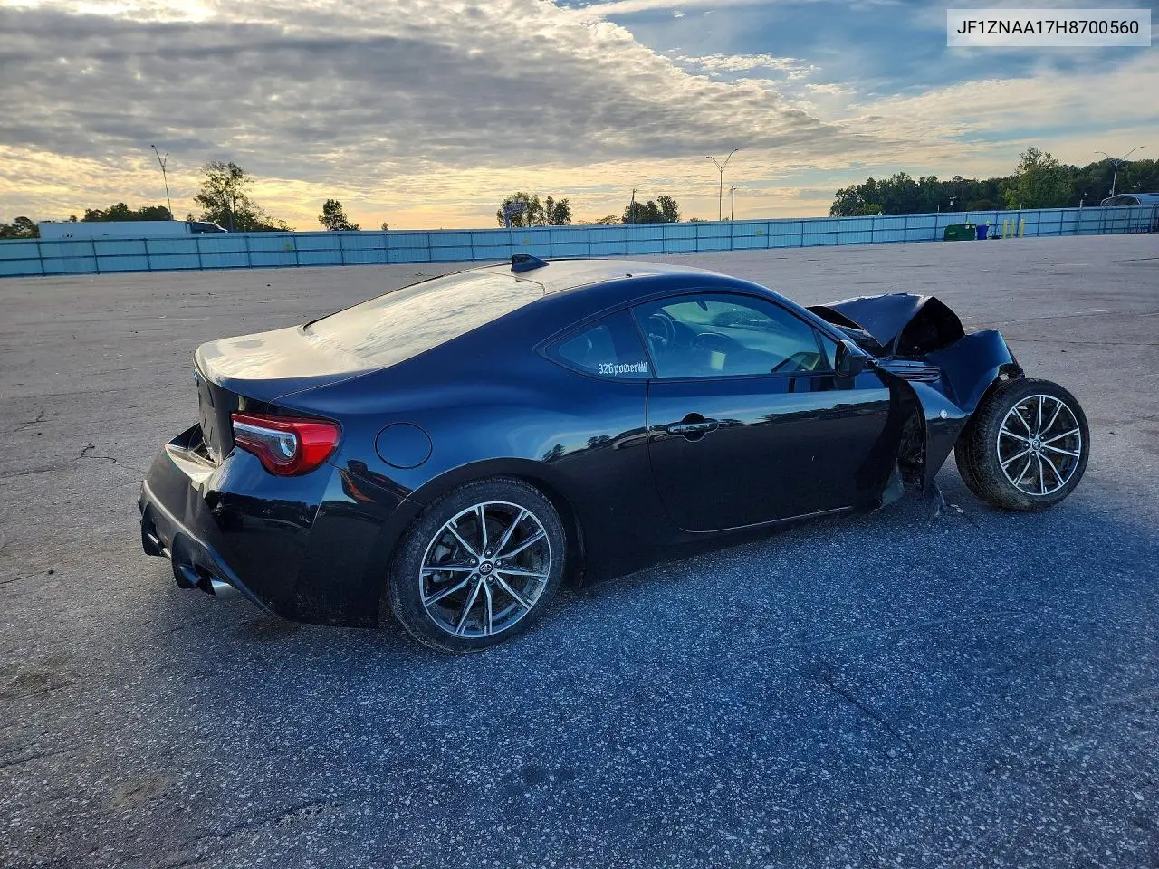 2017 TOYOTA GT86 VIN JF1ZNAA17H8700560 — фото 4