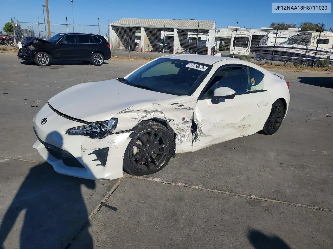 TOYOTA GT86 2017, VIN JF1ZNAA18H8711020