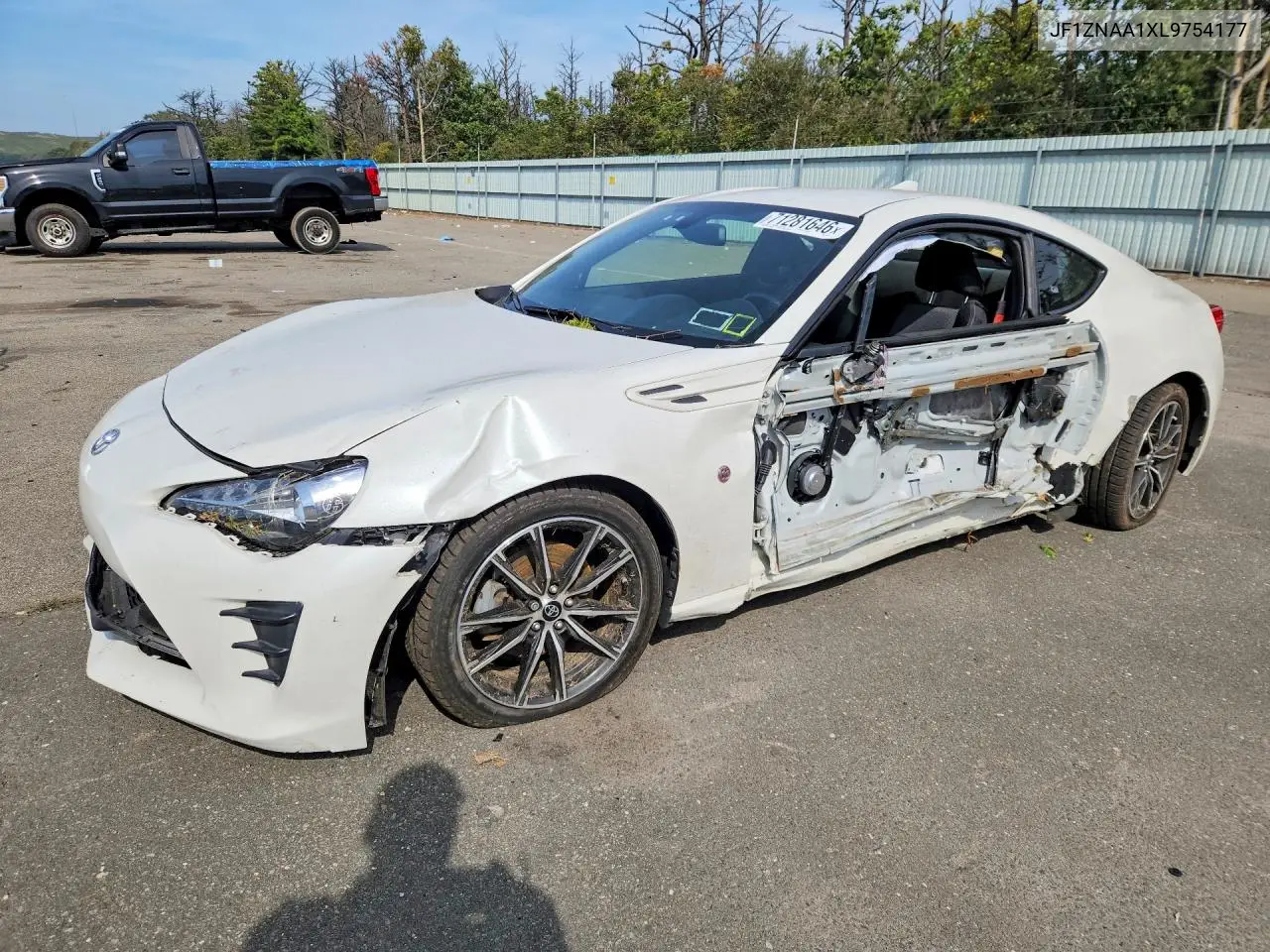 TOYOTA GT86 2020, VIN JF1ZNAA1XL9754177