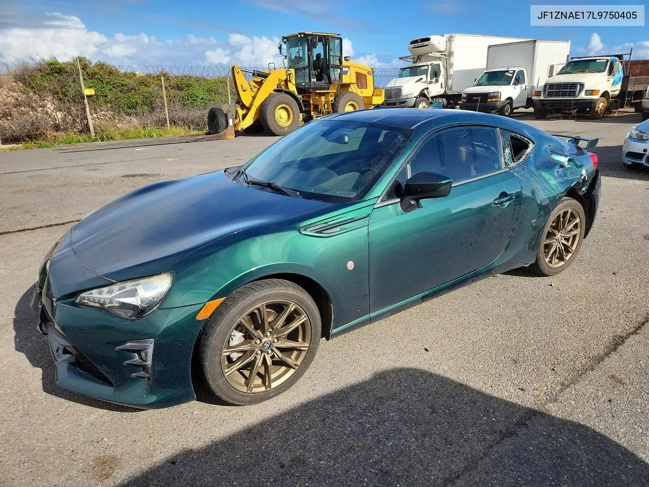 TOYOTA GT86 2020, VIN JF1ZNAE17L9750405