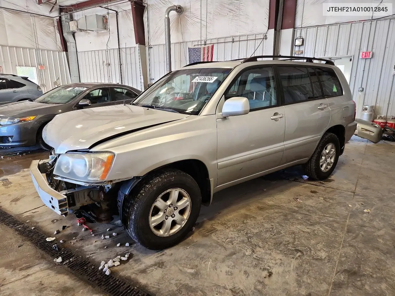 TOYOTA HIGHLANDER 2001, VIN JTEHF21A010012845