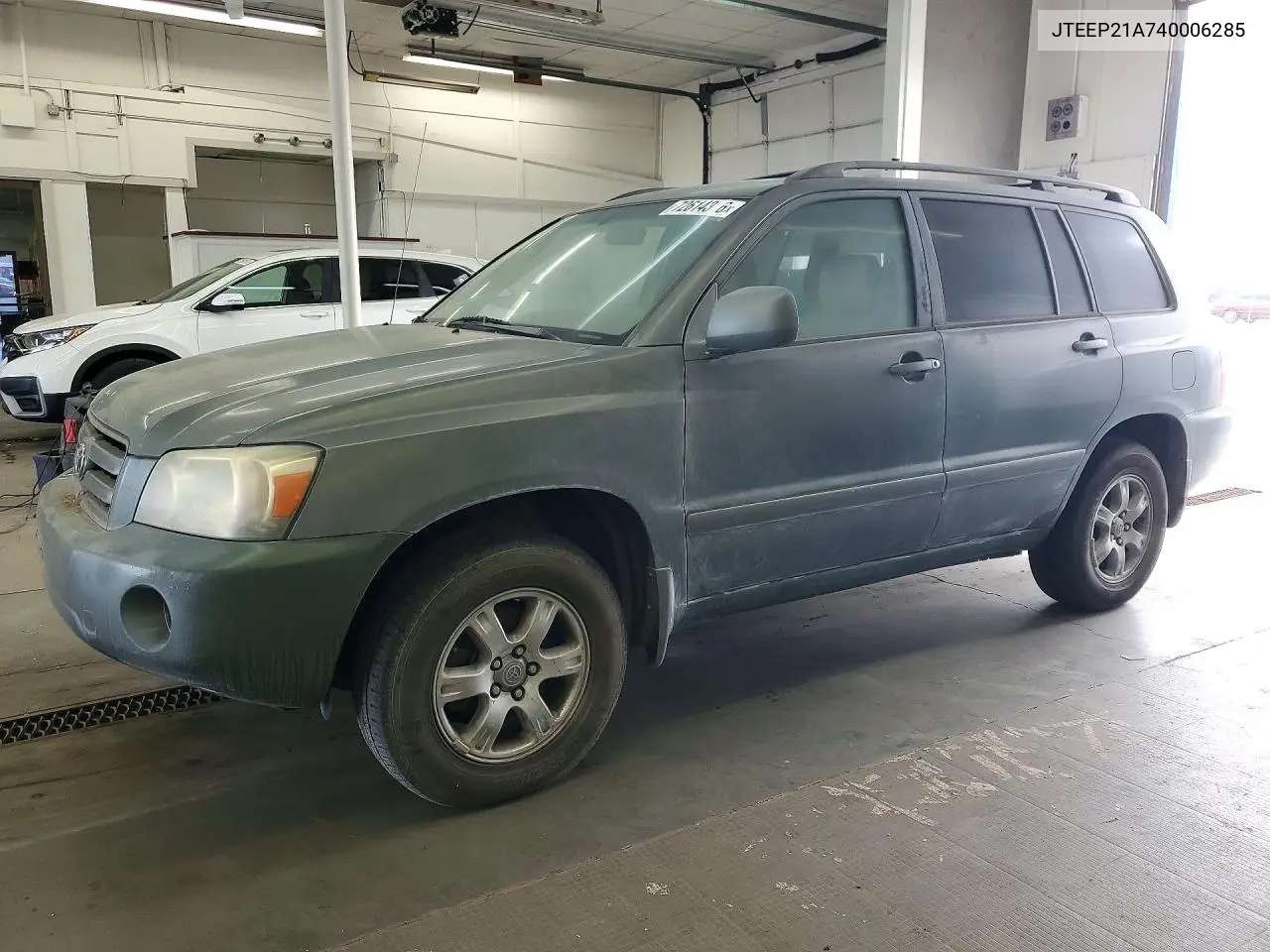 TOYOTA HIGHLANDER 2004, VIN JTEEP21A740006285