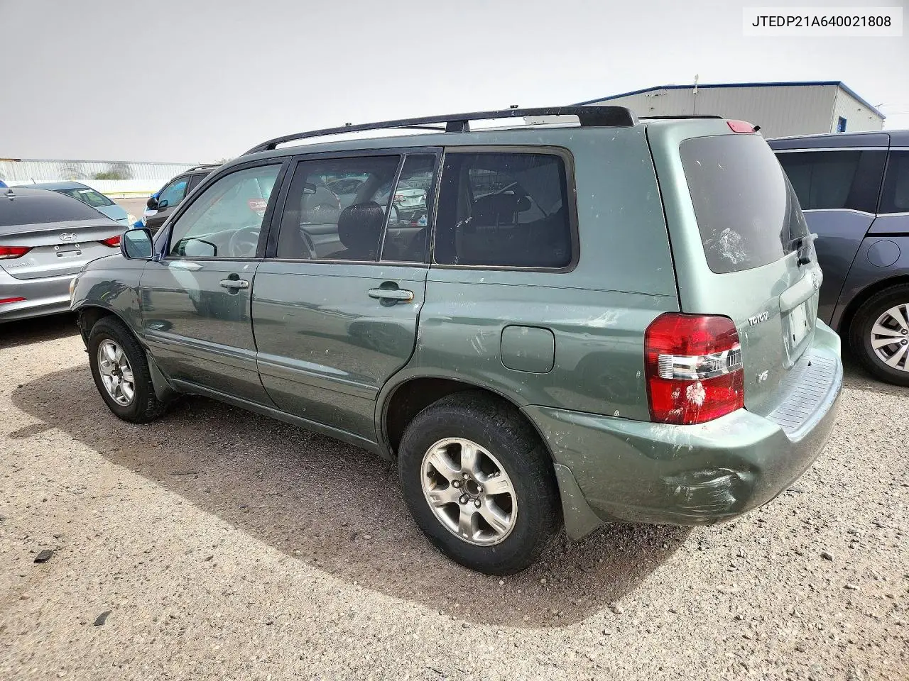 2004 TOYOTA HIGHLANDER VIN JTEDP21A640021808 — фото 2