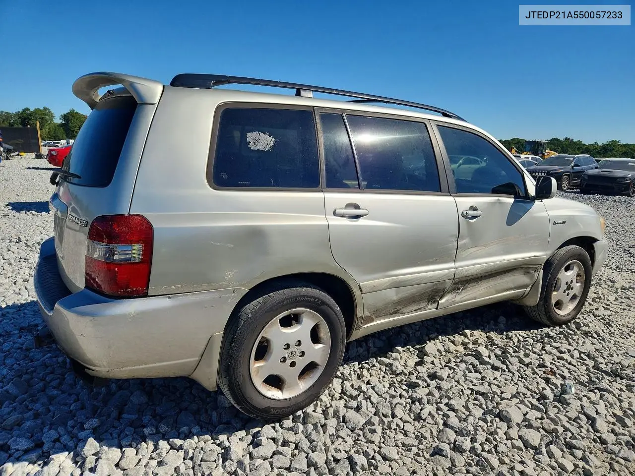 2005 TOYOTA HIGHLANDER VIN JTEDP21A550057233 — фото 3