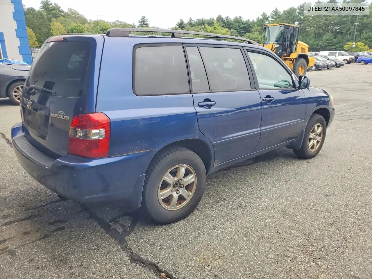 2005 TOYOTA HIGHLANDER VIN JTEEP21AX50097845 — фото 3