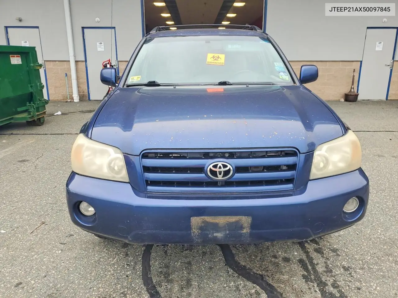 2005 TOYOTA HIGHLANDER VIN JTEEP21AX50097845 — фото 5