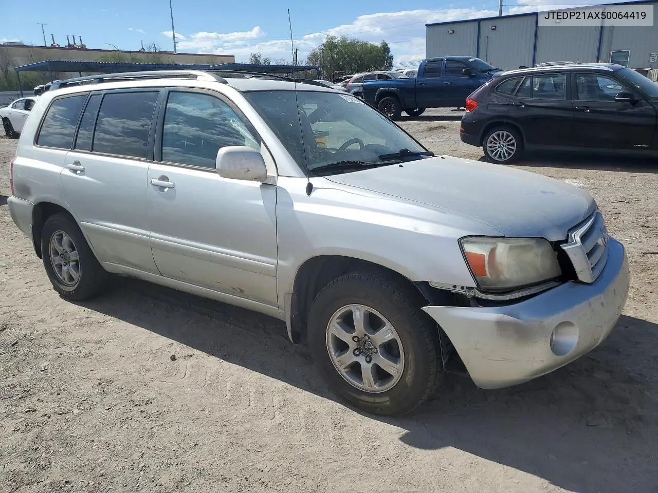 2005 TOYOTA HIGHLANDER VIN JTEDP21AX50064419 — фото 4