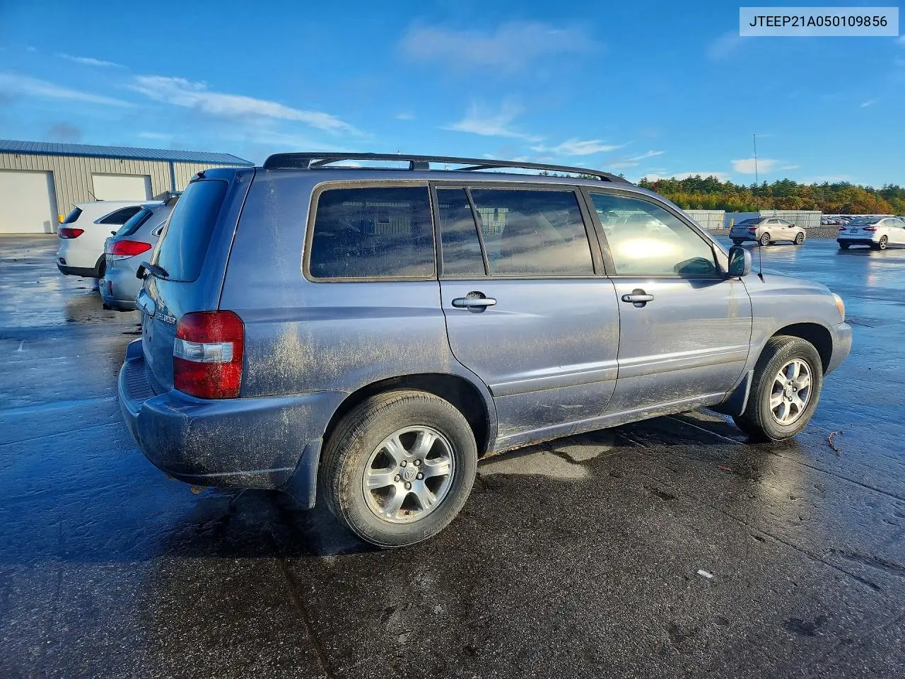 2005 TOYOTA HIGHLANDER VIN JTEEP21A050109856 — фото 3