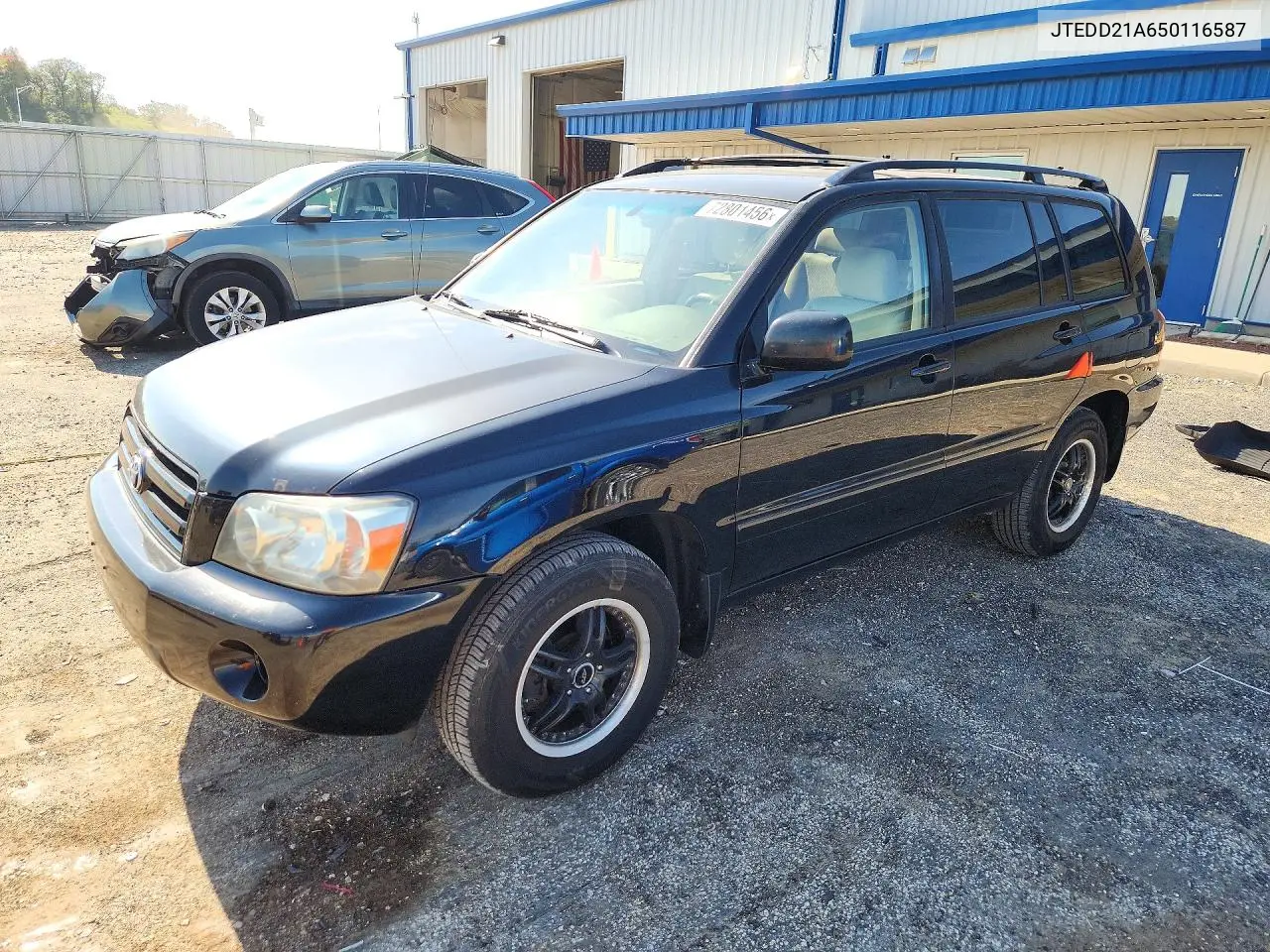 2005 TOYOTA HIGHLANDER VIN JTEDD21A650116587 — фото 2