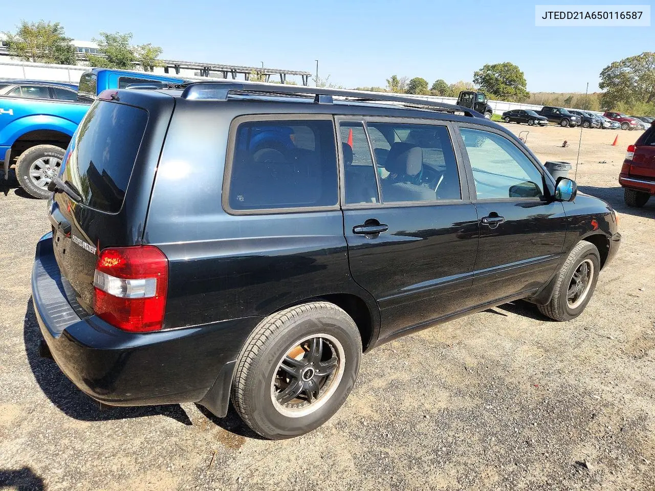 2005 TOYOTA HIGHLANDER VIN JTEDD21A650116587 — фото 4