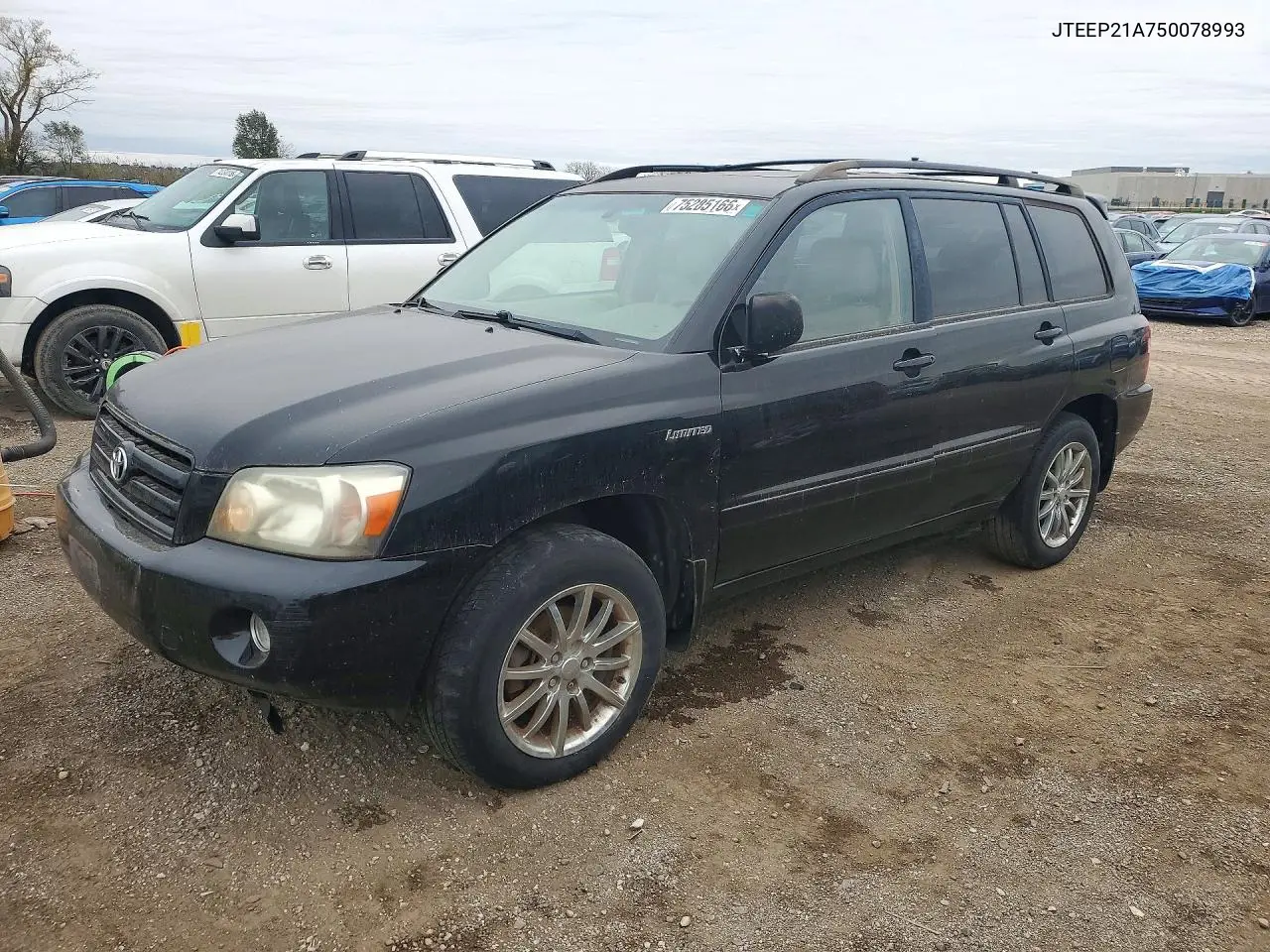 TOYOTA HIGHLANDER 2005, VIN JTEEP21A750078993