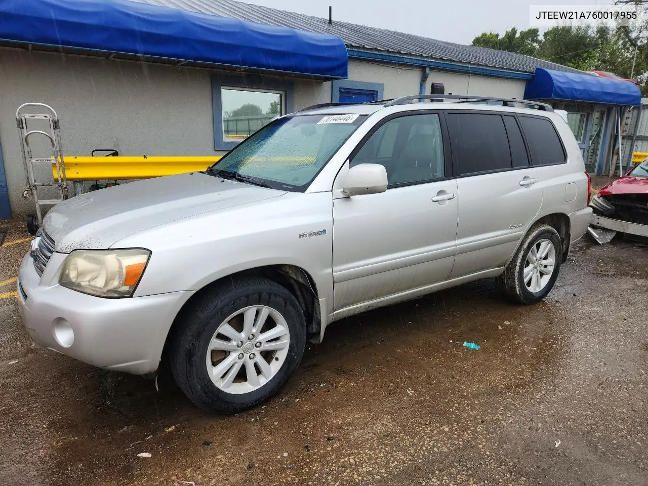 TOYOTA HIGHLANDER 2006, VIN JTEEW21A760017955