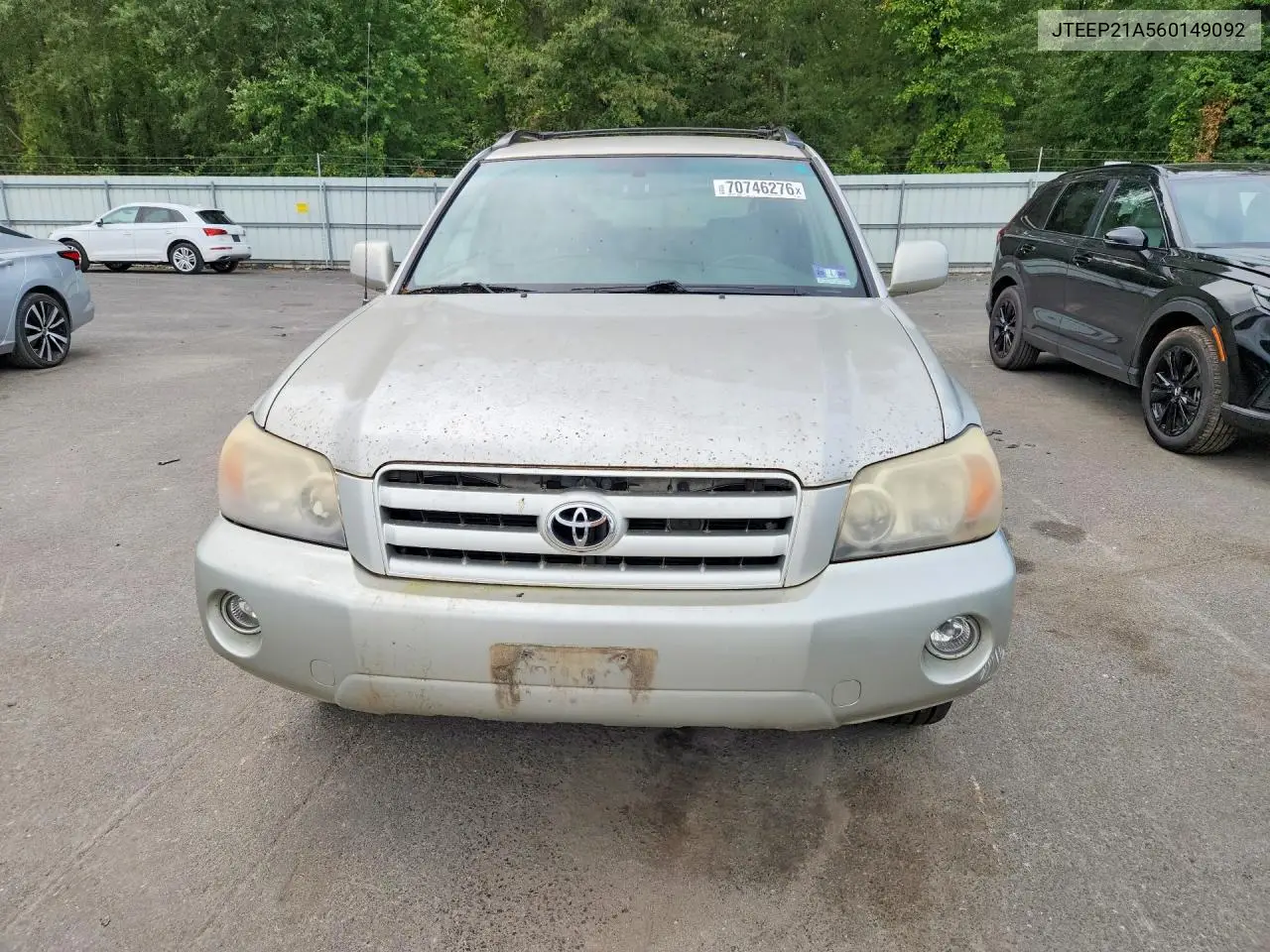 2006 TOYOTA HIGHLANDER VIN JTEEP21A560149092 — фото 5