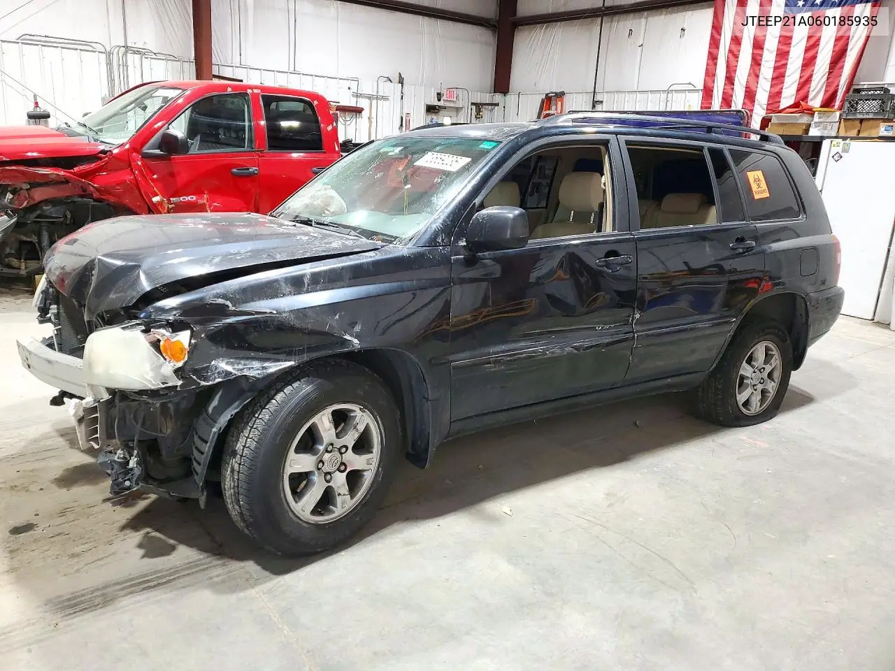 TOYOTA HIGHLANDER 2006, VIN JTEEP21A060185935