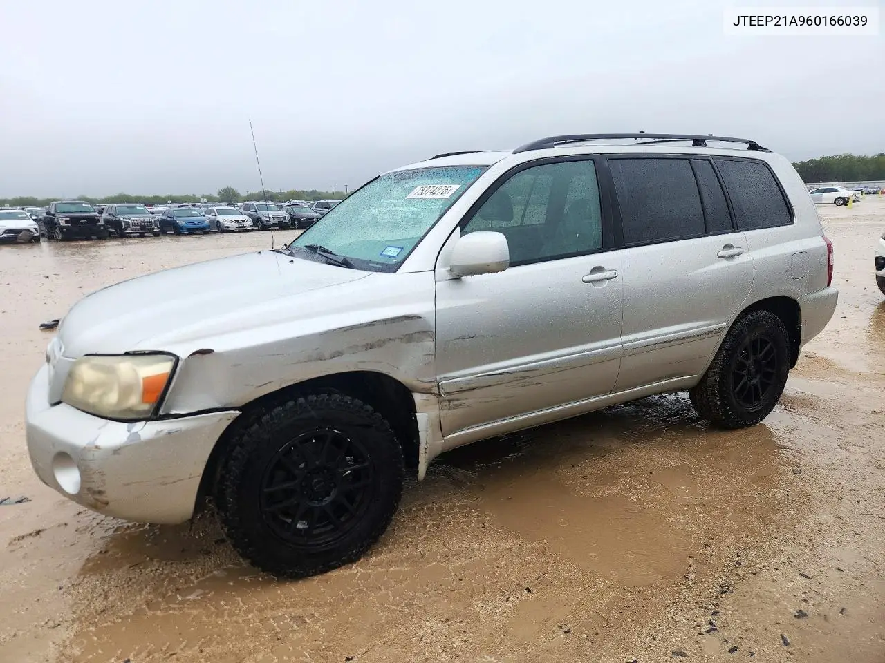 TOYOTA HIGHLANDER 2006, VIN JTEEP21A960166039