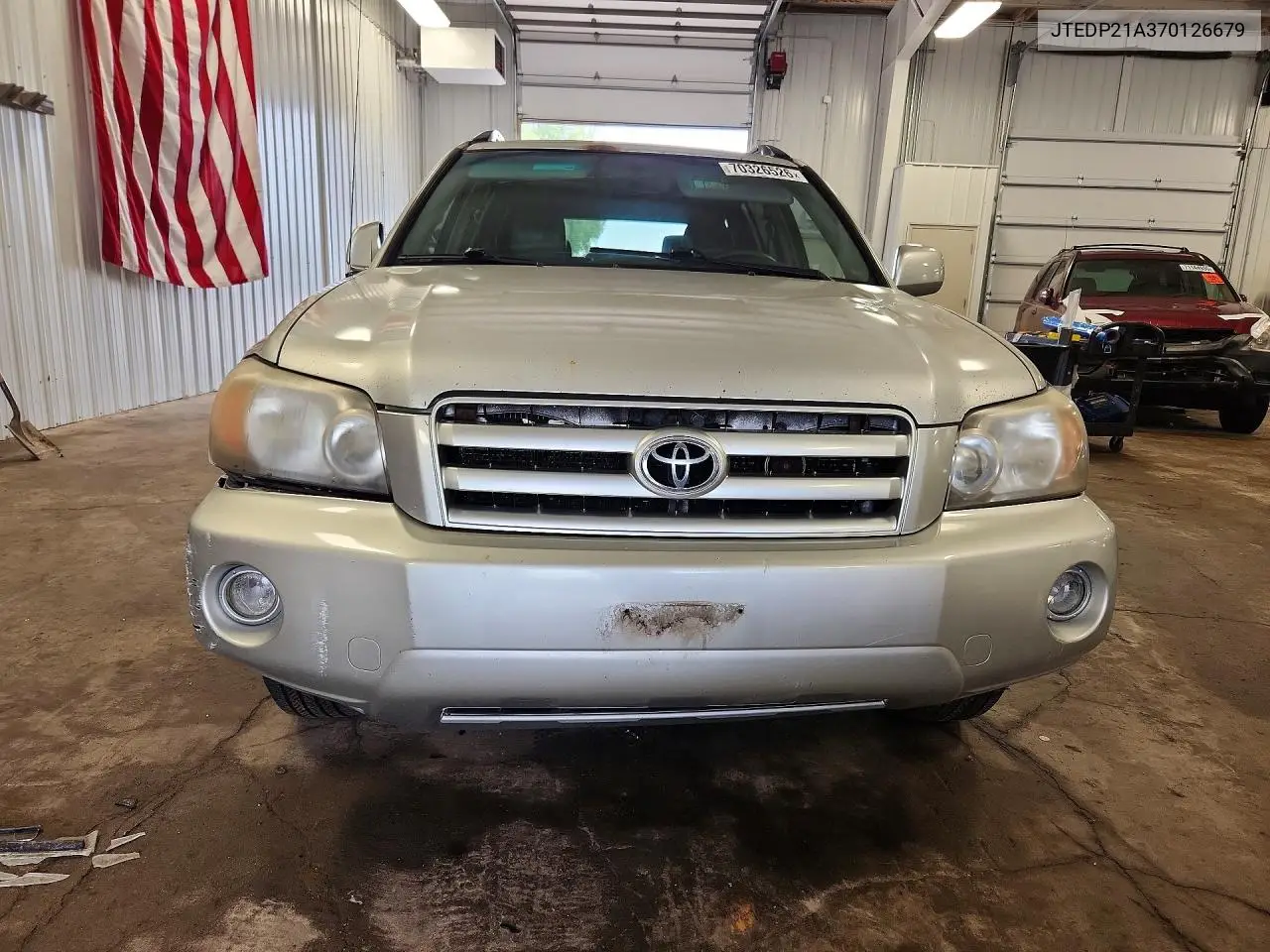 2007 TOYOTA HIGHLANDER VIN JTEDP21A370126679 — фото 5