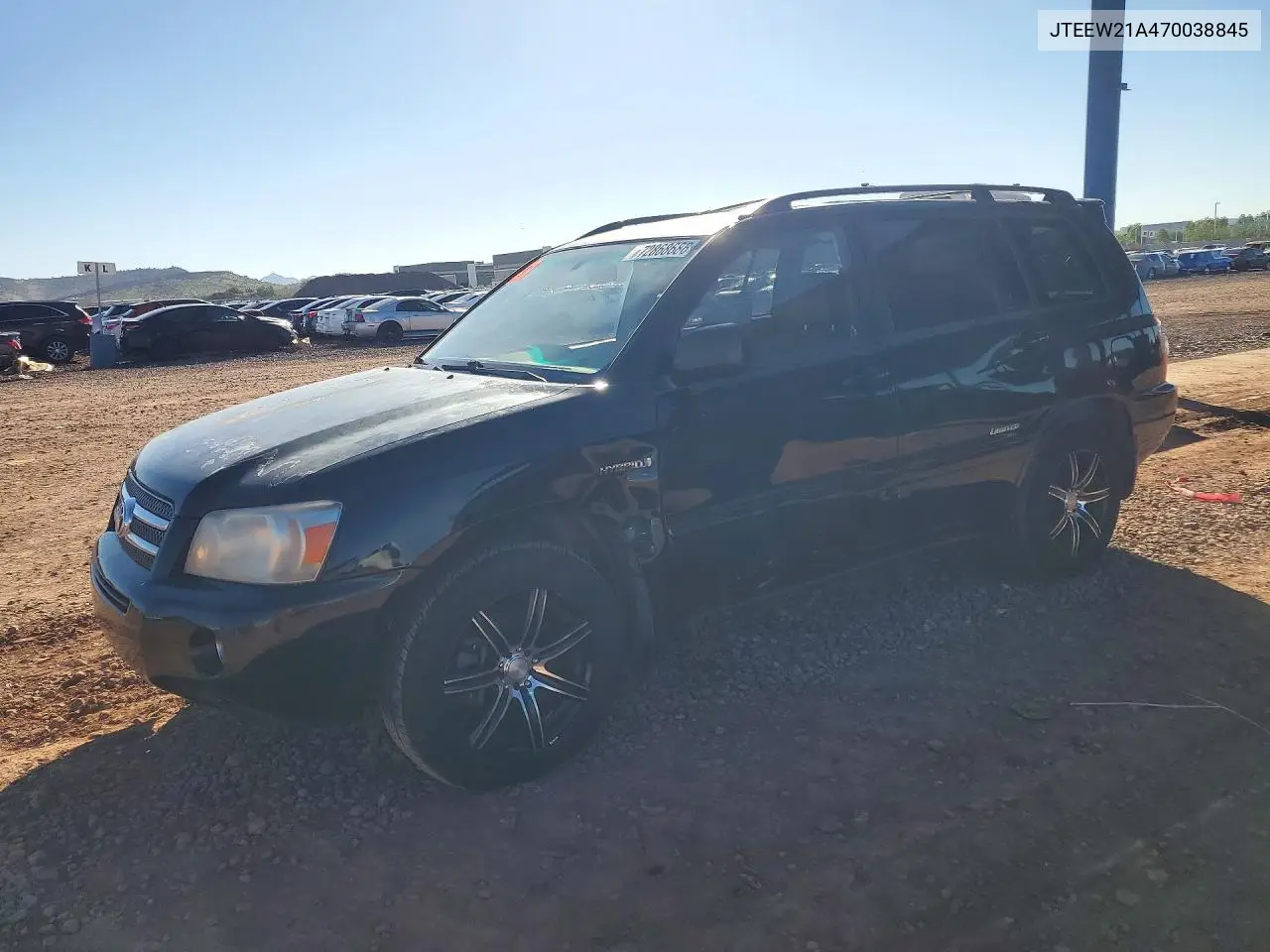 TOYOTA HIGHLANDER 2007, VIN JTEEW21A470038845