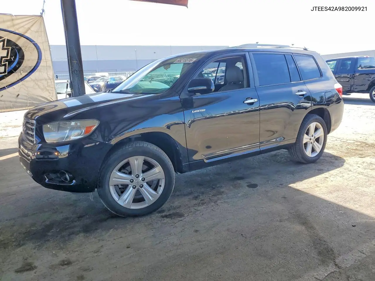 TOYOTA HIGHLANDER 2008, VIN JTEES42A982009921