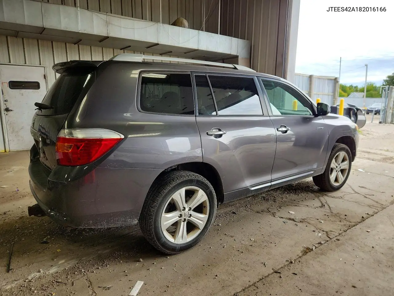2008 TOYOTA HIGHLANDER VIN JTEES42A182016166 — фото 3