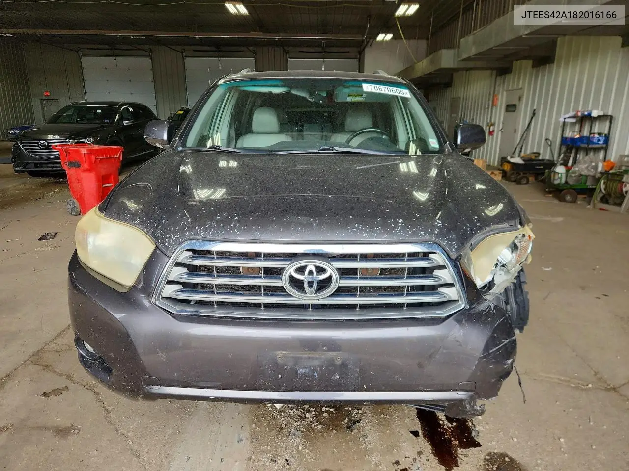 2008 TOYOTA HIGHLANDER VIN JTEES42A182016166 — фото 5