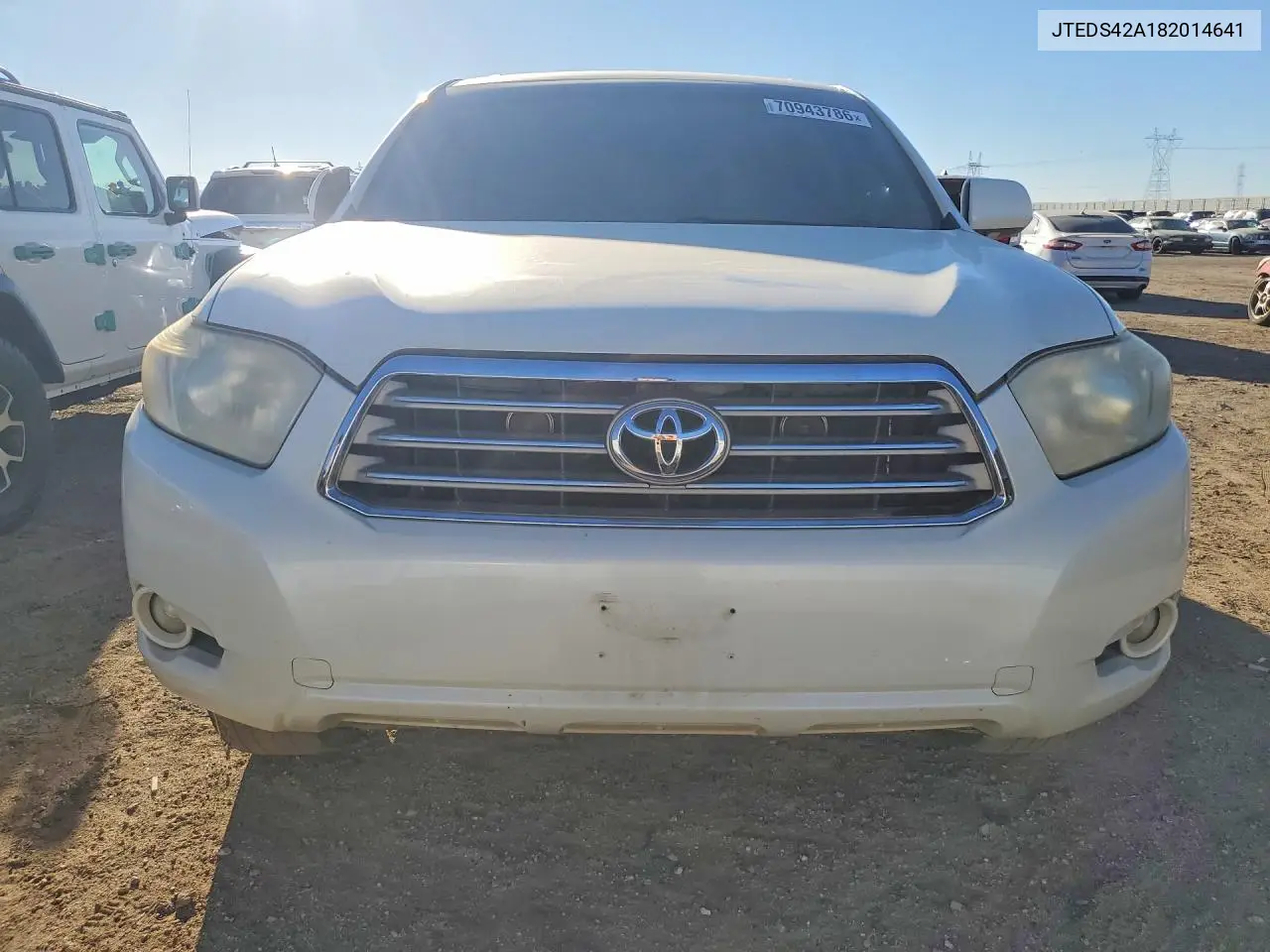 2008 TOYOTA HIGHLANDER VIN JTEDS42A182014641 — фото 5