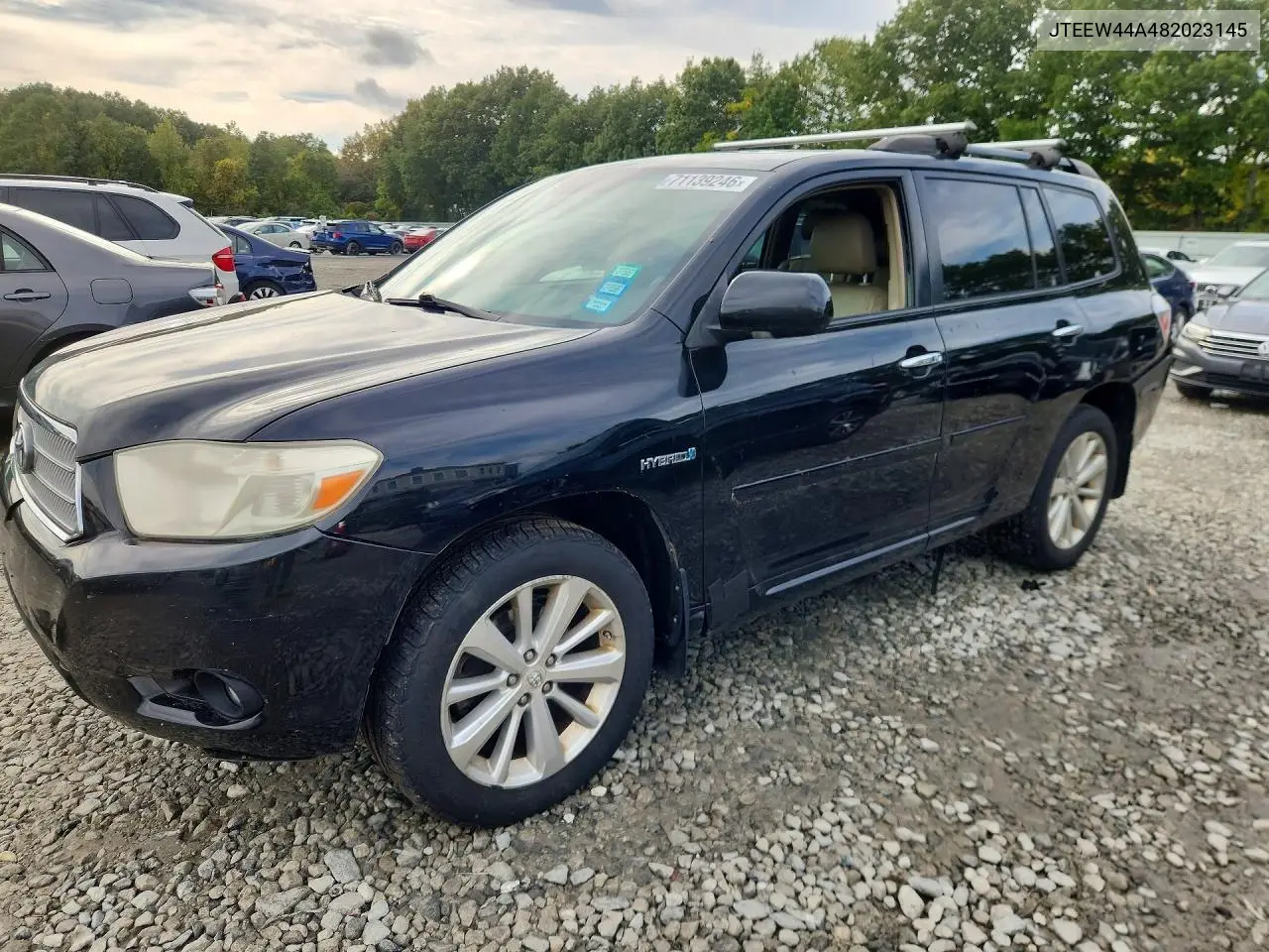 TOYOTA HIGHLANDER 2008, VIN JTEEW44A482023145