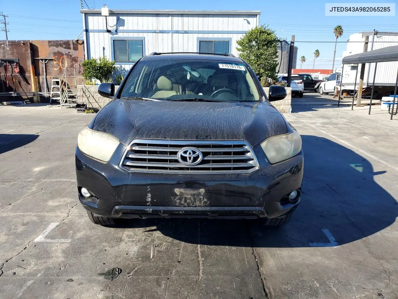 2008 TOYOTA HIGHLANDER VIN JTEDS43A982065285 — фото 5