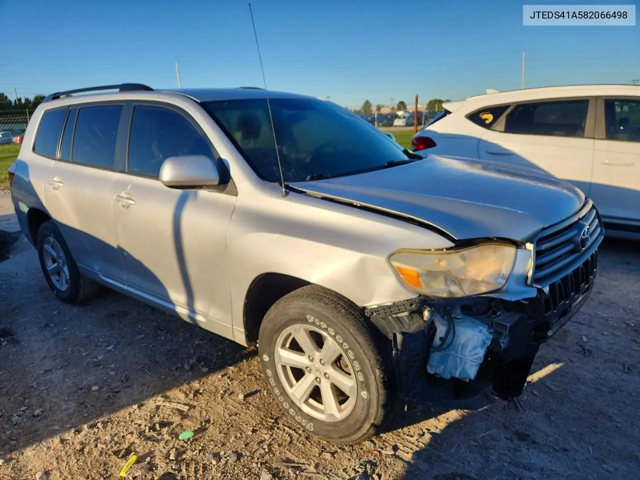 2008 TOYOTA HIGHLANDER VIN JTEDS41A582066498 — фото 4