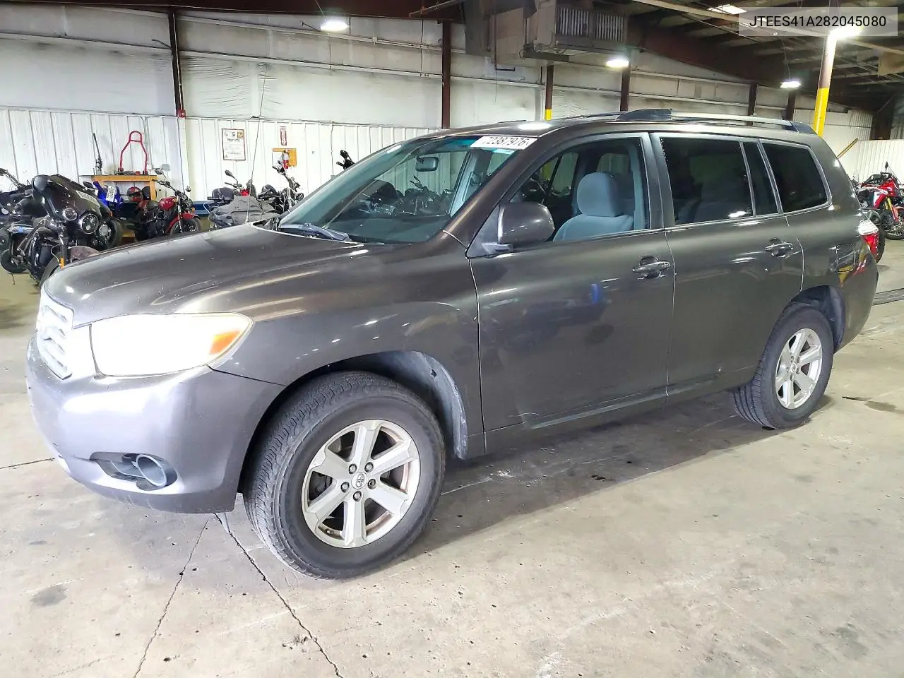 TOYOTA HIGHLANDER 2008, VIN JTEES41A282045080