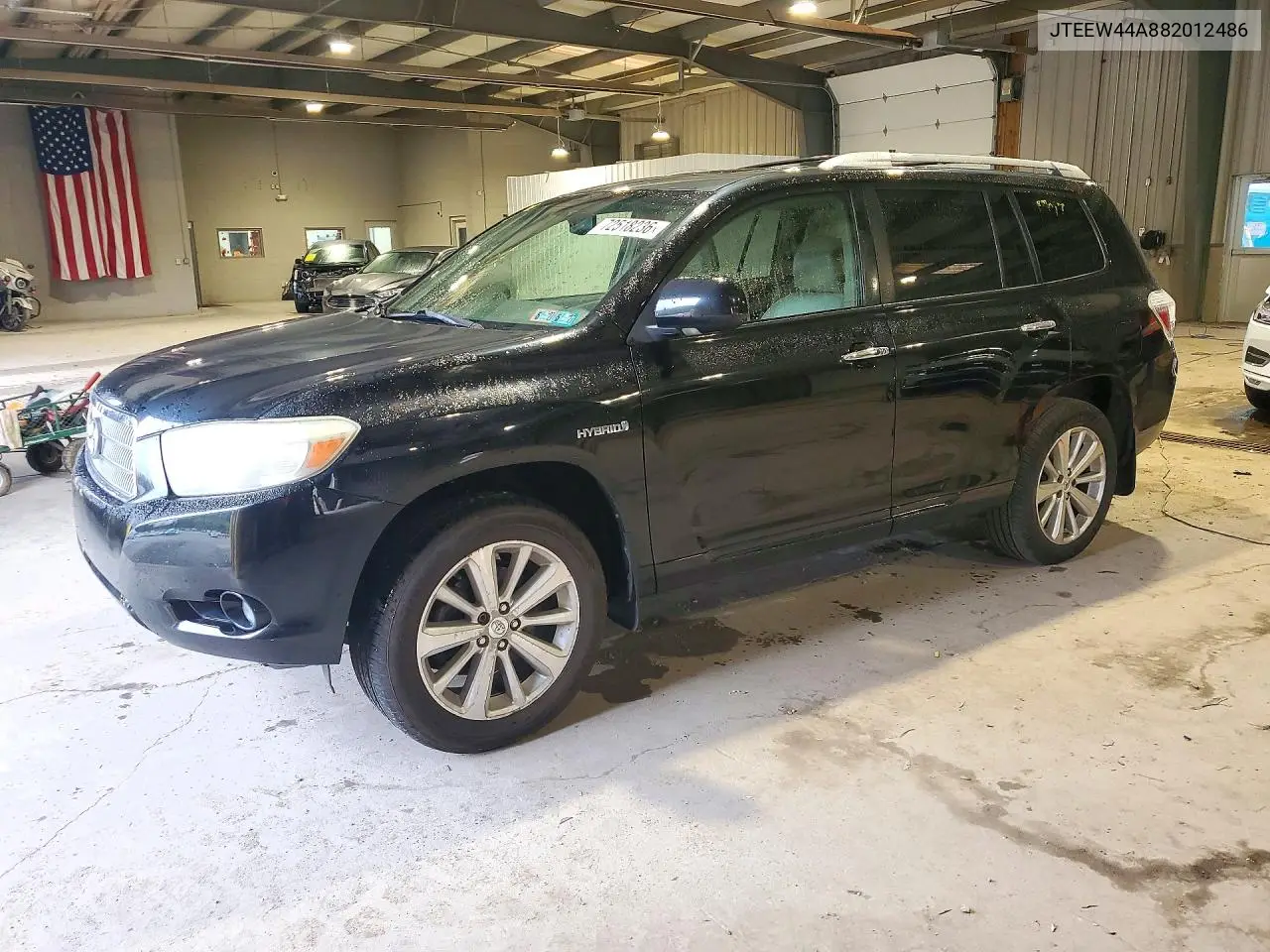 TOYOTA HIGHLANDER 2008, VIN JTEEW44A882012486
